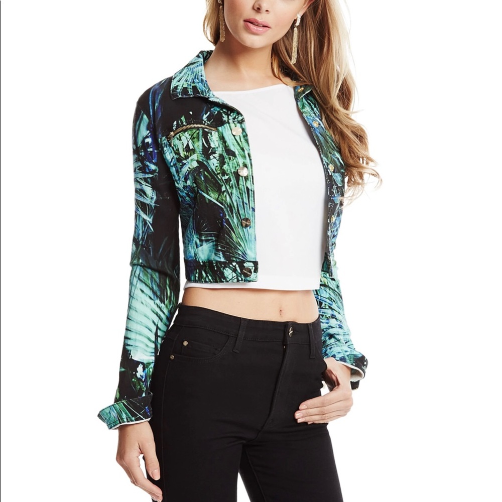 New Set-Marciano Croped Jacket And Matching  jeans Marciano size 26/M